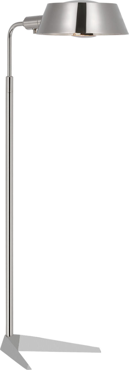 Alfie Pharmacy Floor Lamp | Polished Nickel
