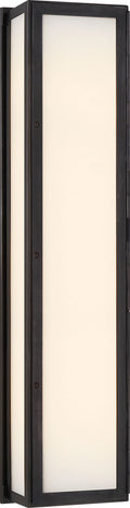 Mercer Long Box Light | Bronze | White Glass