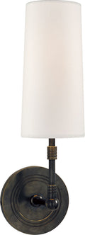 Ziyi Sconce | Bronze | Linen Shade