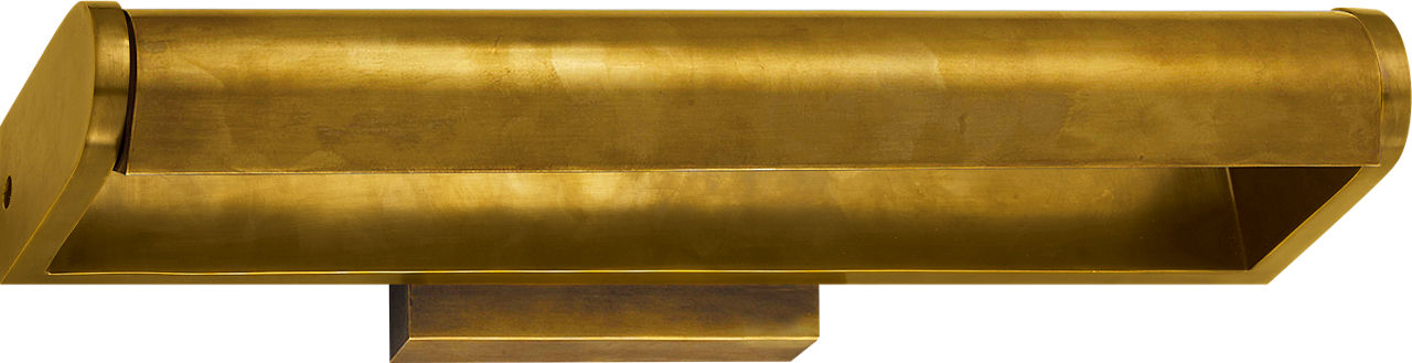David 18" Art Light | Hand-Rubbed Antique Brass