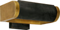 David 7" Art Light | Hand-Rubbed Antique Brass | Bronze Shade