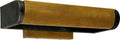 David 12" Art Light | Bronze | Hand-Rubbed Antique Brass Shade