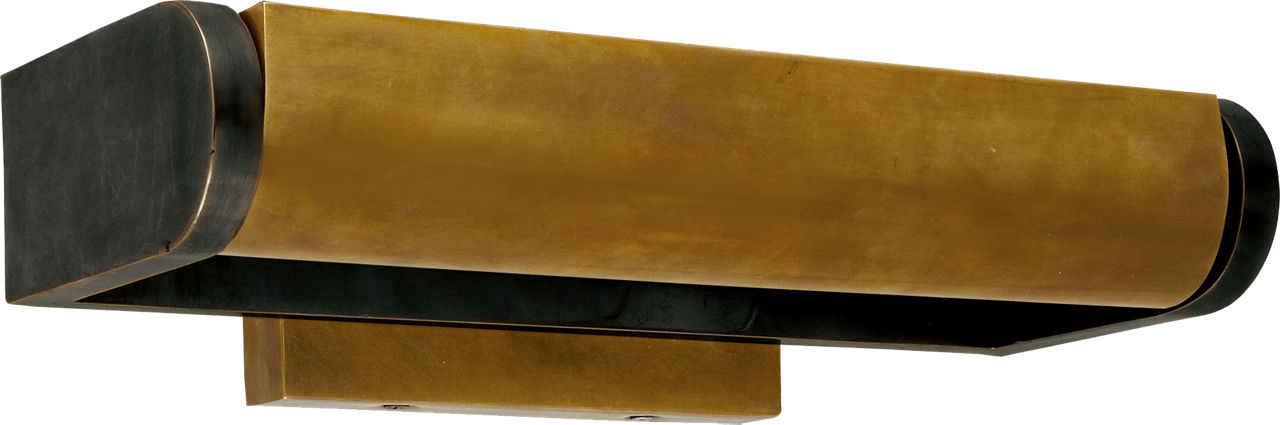 David 12" Art Light | Bronze | Hand-Rubbed Antique Brass Shade