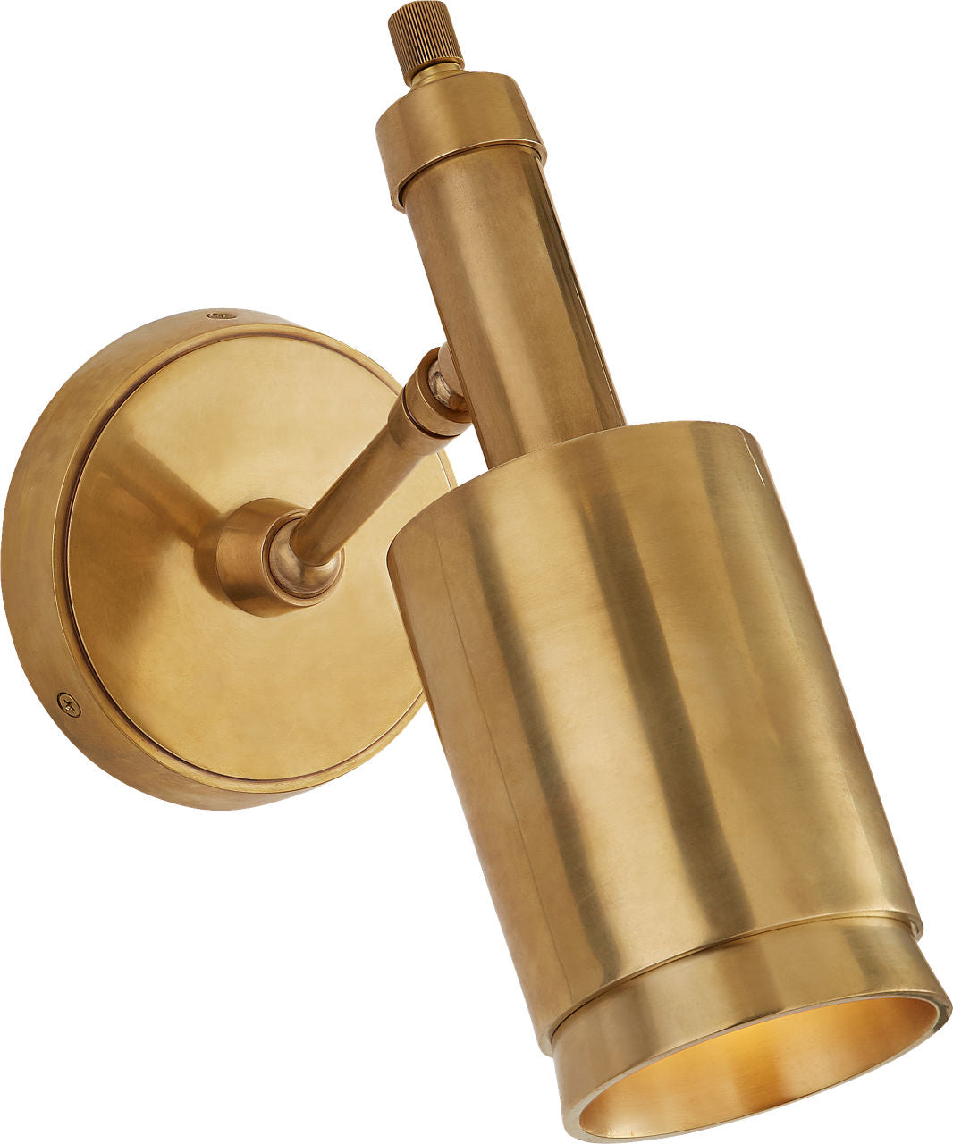 Anders Small Articulating Wall Light | Hand-Rubbed Antique Brass