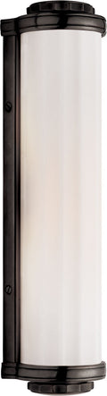 Milton Road Bath Light | Bronze | White Glass