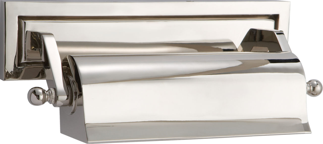 Library 10" Picture Light | Polished Nickel