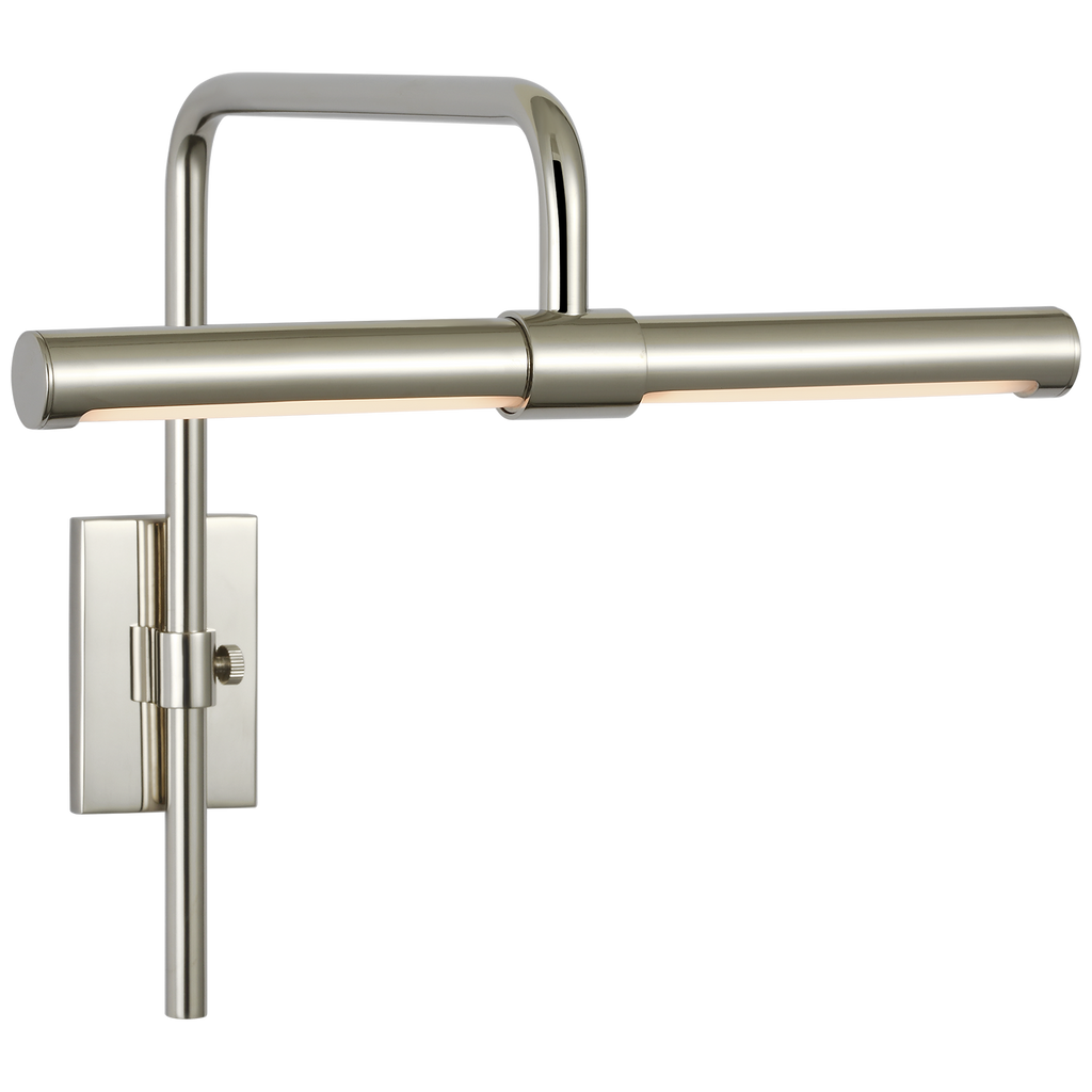 Kidd 9" Frame Mount Picture Light | Polished Nickel