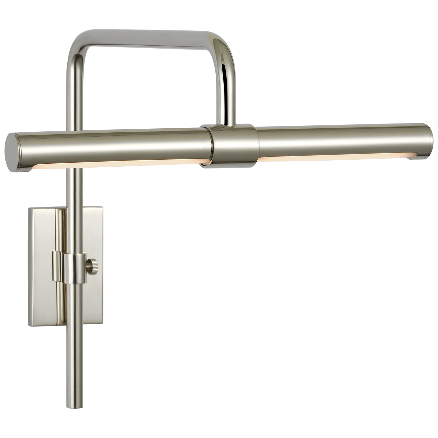 Kidd 9" Frame Mount Picture Light | Polished Nickel