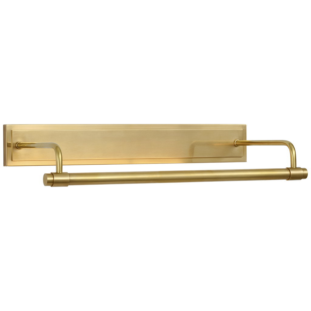 Kidd 18" Hardwired Picture Light | Hand-Rubbed Antique Brass