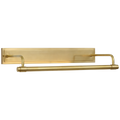 Kidd 18" Hardwired Picture Light | Hand-Rubbed Antique Brass