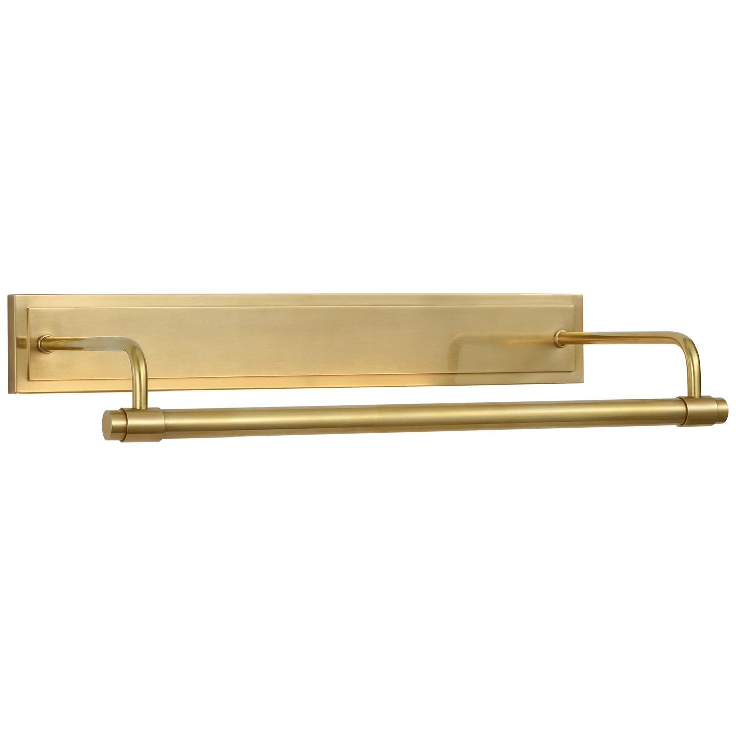 Kidd 18" Hardwired Picture Light | Hand-Rubbed Antique Brass