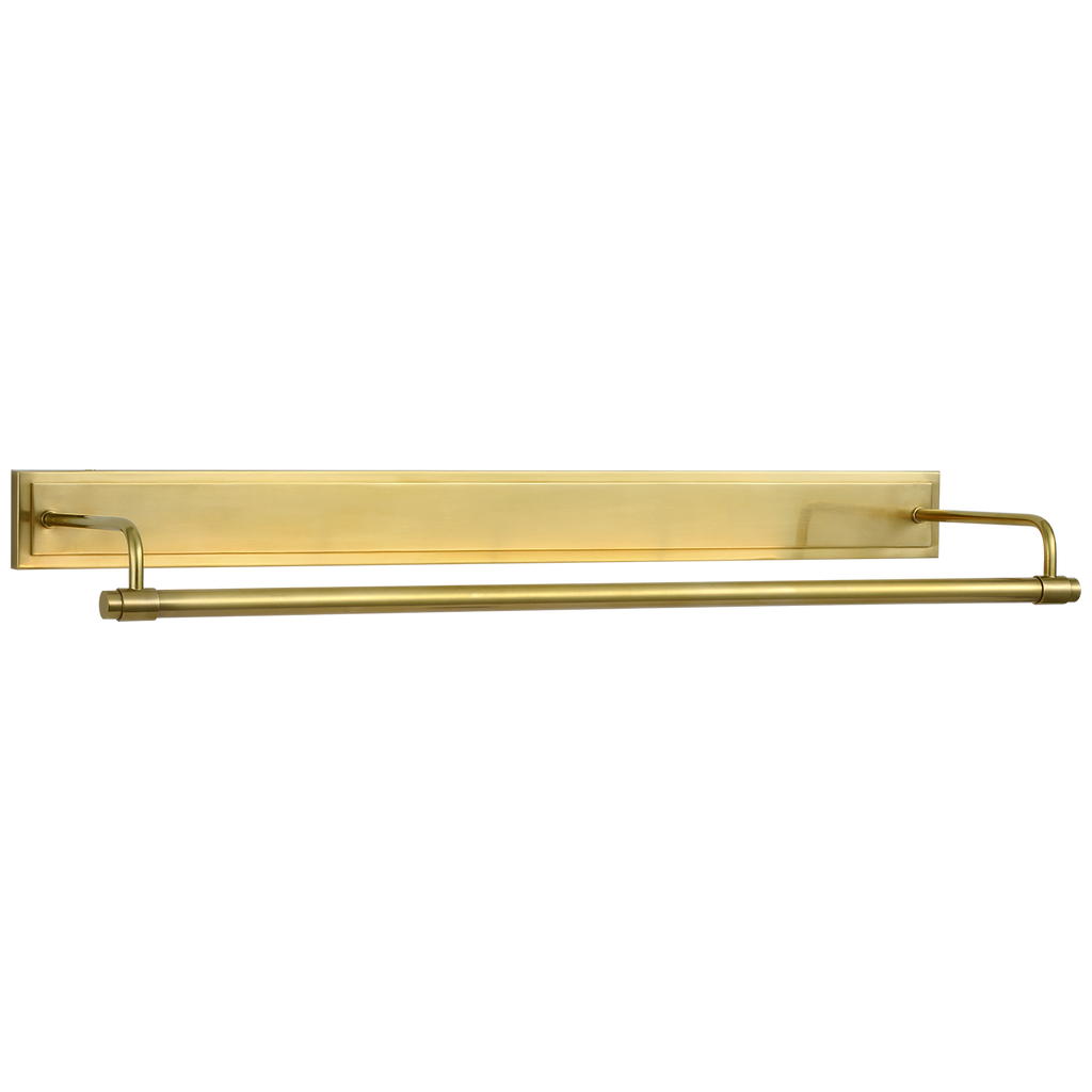 Kidd 30" Hardwired Picture Light | Hand-Rubbed Antique Brass
