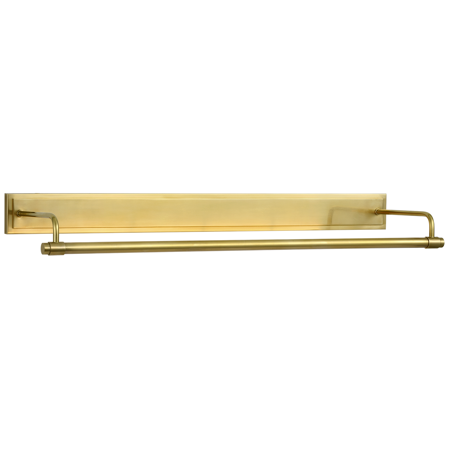 Kidd 30" Hardwired Picture Light | Hand-Rubbed Antique Brass