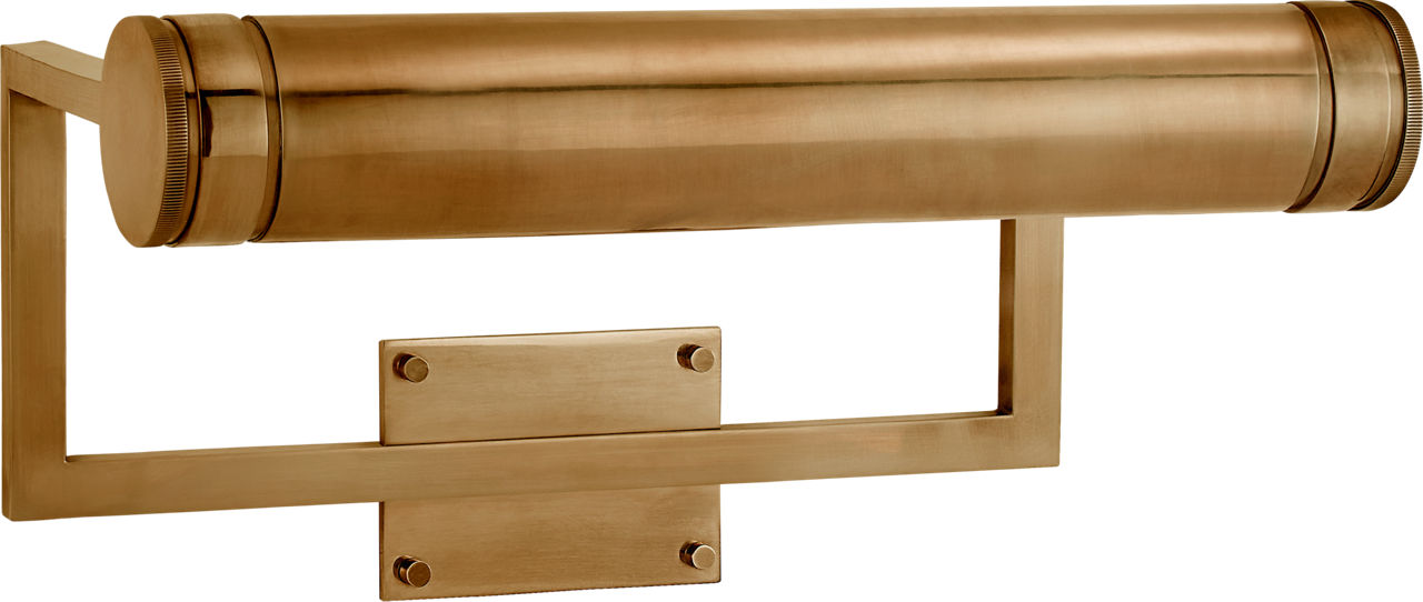 Cosmopolitan 18" Picture Light | Hand-Rubbed Antique Brass