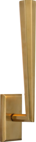 Galahad Single Sconce | Hand-Rubbed Antique Brass