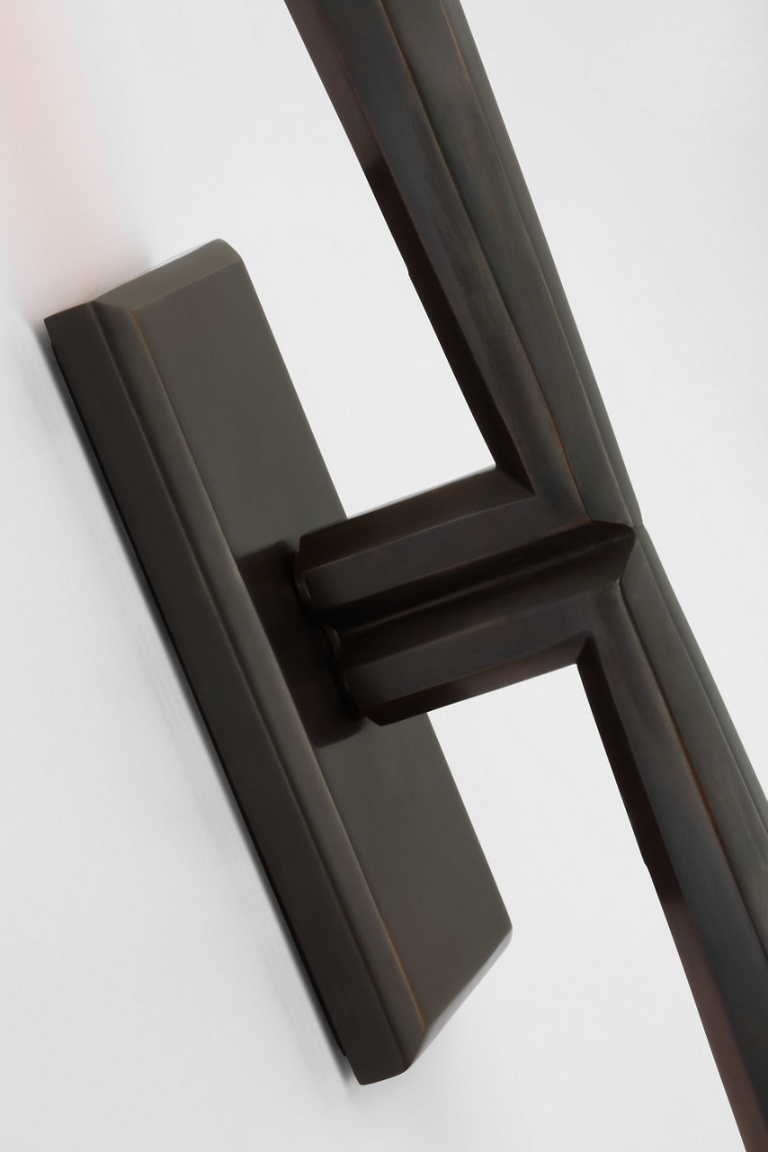 Galahad Linear Sconce | Bronze