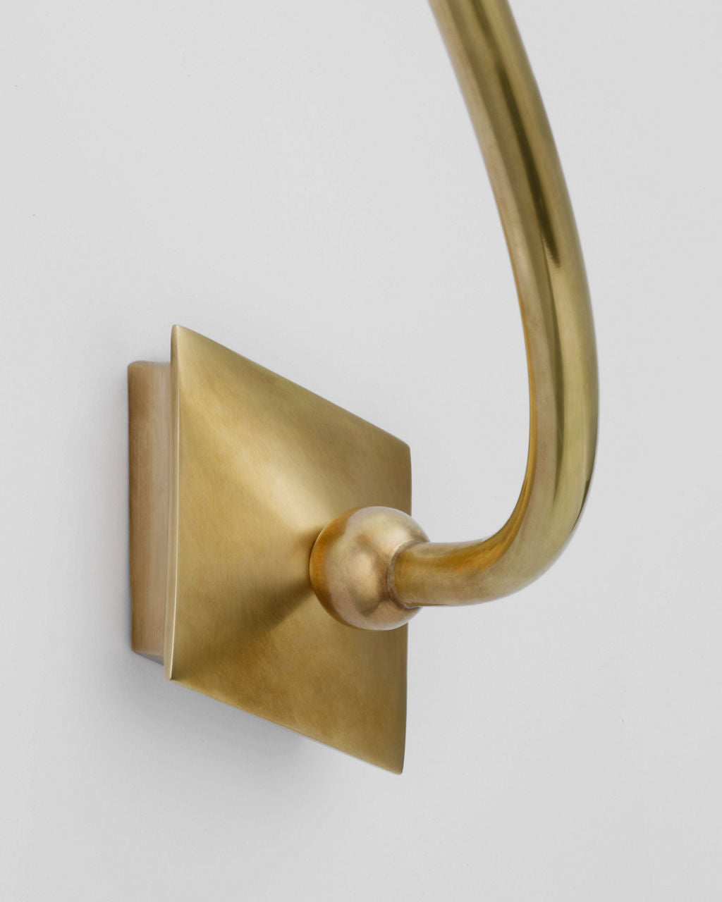 Turlington XL Sconce | Hand-Rubbed Antique Brass | Hand-Rubbed Antique Brass Shade