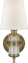 Jonathan Sconce | Quartz | Linen Shade