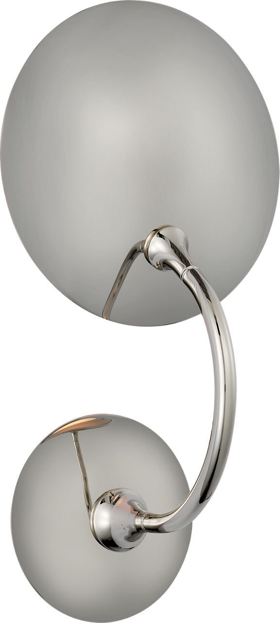 Keira Medium Wall Wash Sconce | Polished Nickel