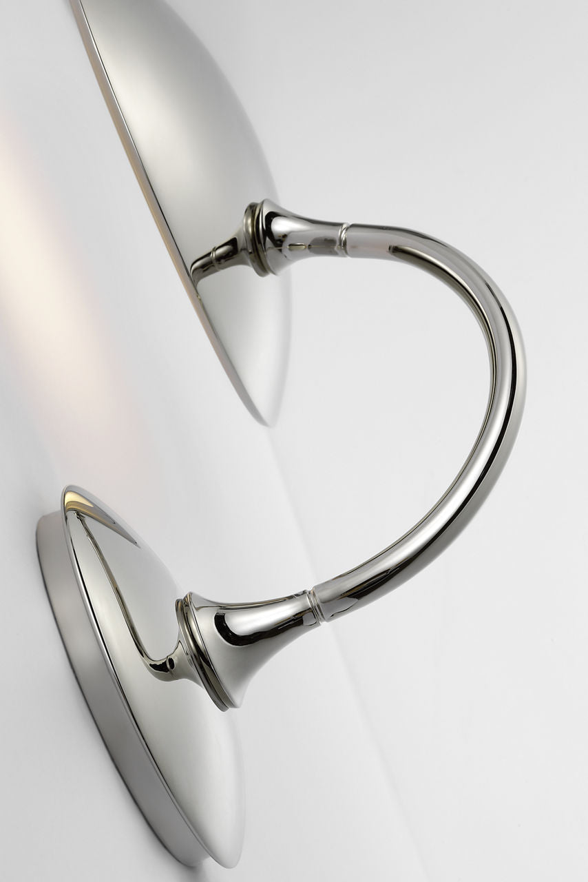 Keira Medium Wall Wash Sconce | Polished Nickel