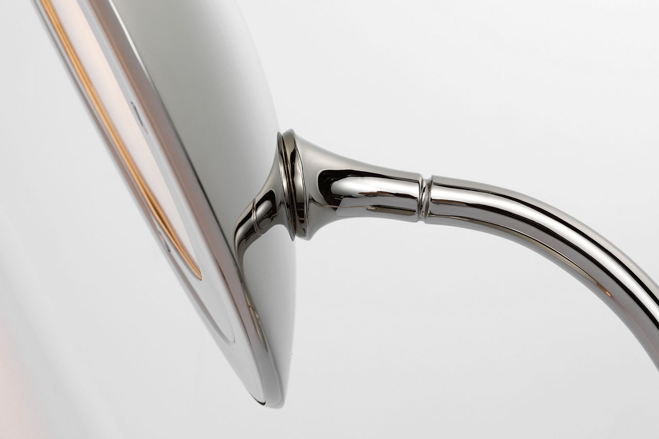 Keira Medium Wall Wash Sconce | Polished Nickel
