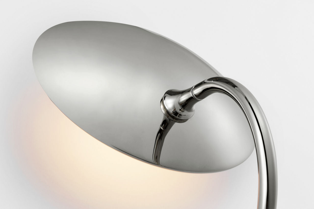 Keira Medium Wall Wash Sconce | Polished Nickel