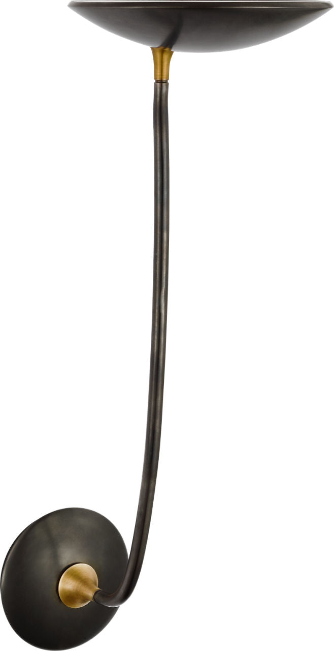 Keira Large Sconce | Bronze and Hand-Rubbed Antique Brass