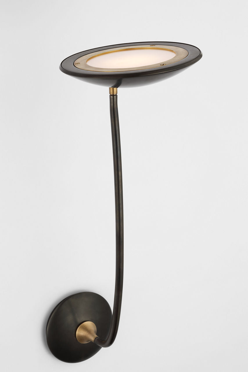 Keira Large Sconce | Bronze and Hand-Rubbed Antique Brass