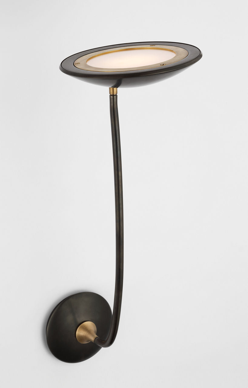 Keira Large Sconce | Bronze and Hand-Rubbed Antique Brass