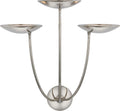 Keira Large Triple Sconce | Polished Nickel