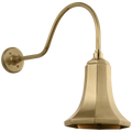 Academy 23" Flynn Barn Light | Hand-Rubbed Antique Brass | 9.25 | 9.25" Hand-Rubbed Antique Brass Savannah Shade