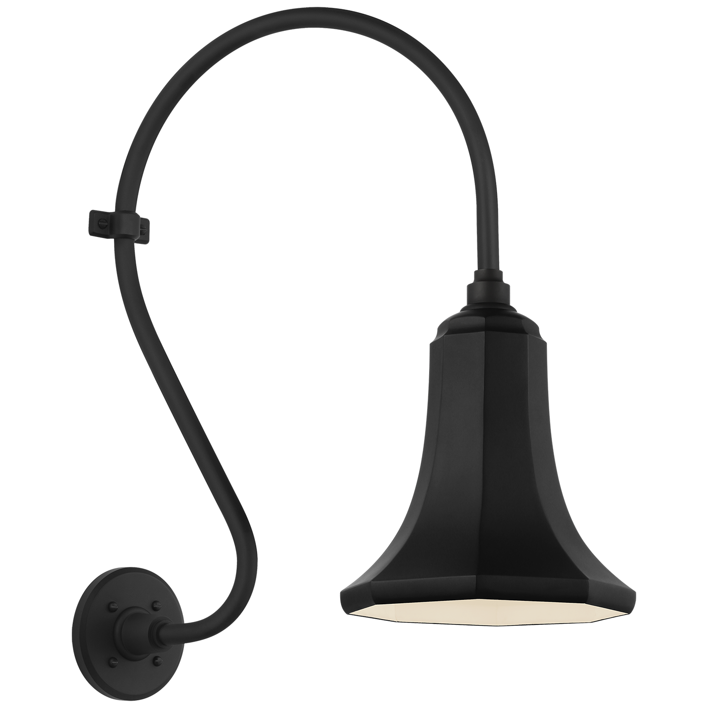 Academy 15" Larrabee Barn Light | Matte Black | 9.25 | 9.25" Matte Black Savannah Shade
