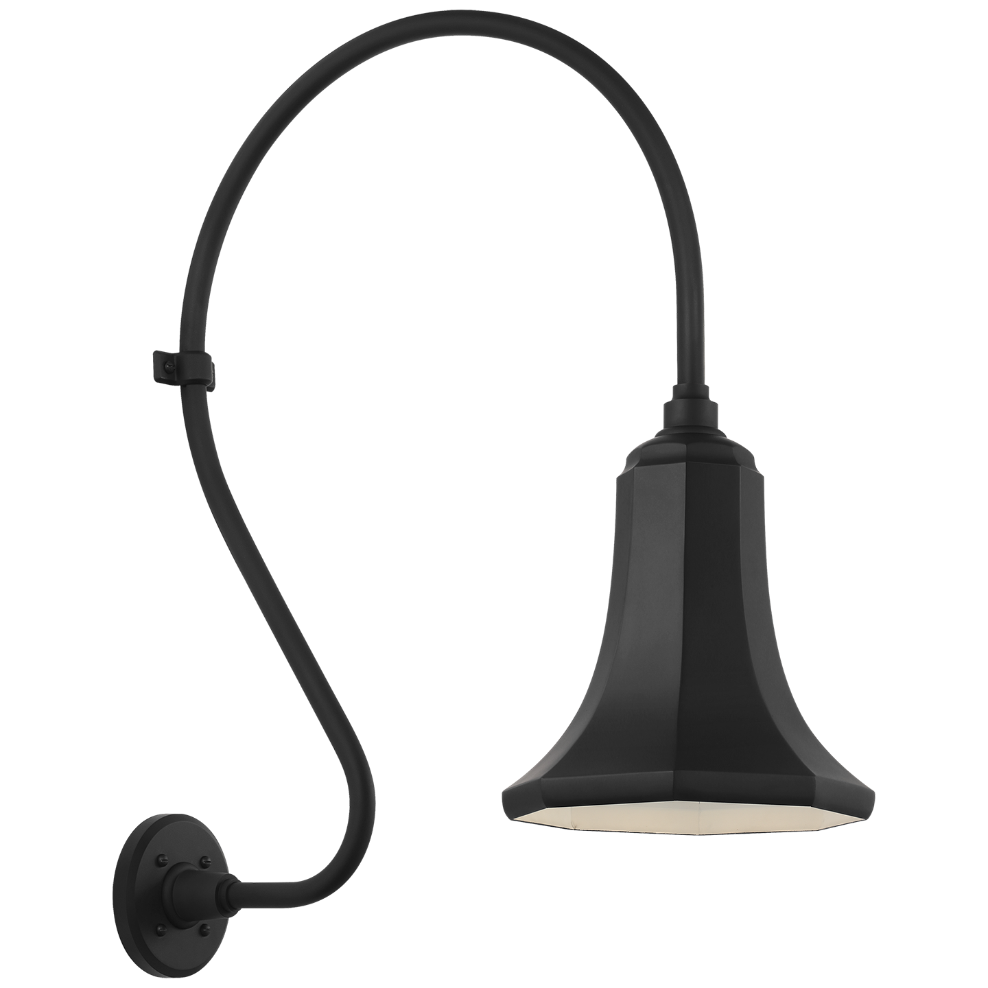 Academy 18" Larrabee Barn Light | Matte Black | 9.25 | 9.25" Matte Black Savannah Shade