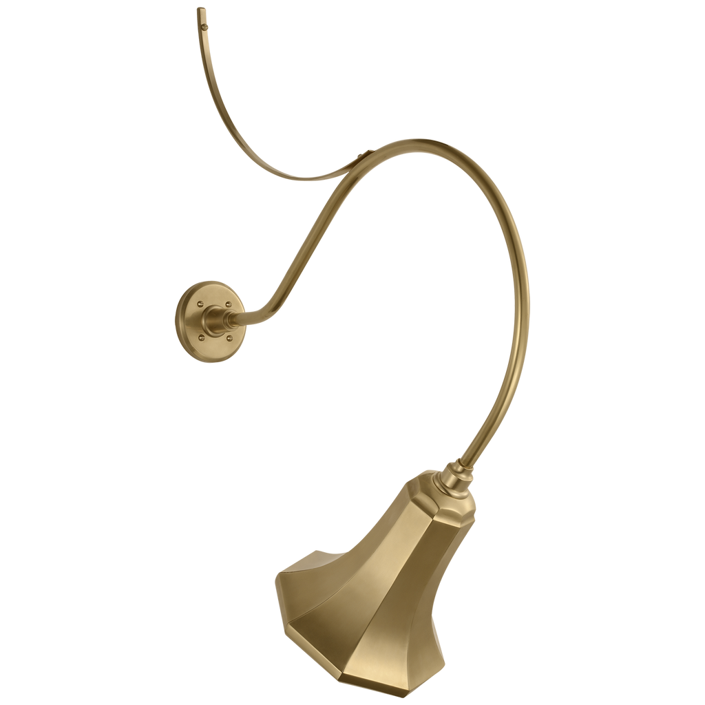 Academy 26.5" Anchored Larrabee Barn Light | Hand-Rubbed Antique Brass | 9.25 | 9.25" Hand-Rubbed Antique Brass Savannah Shade