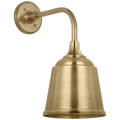 Academy 11" Rex Barn Light | Hand-Rubbed Antique Brass | 8 | 8" Hand-Rubbed Antique Brass Rockhouse Shade