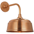 Academy 11" Rex Barn Light | Soft Copper | 12.5 | 12.5" Soft Copper Rockhouse Shade