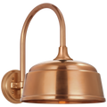 Academy 11" Arched Mack Barn Light | Soft Copper | 12.5 | 12.5" Soft Copper Rockhouse Shade