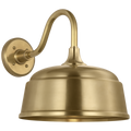 Academy 11" Flynn Barn Light | Hand-Rubbed Antique Brass | 12.5 | 12.5" Hand-Rubbed Antique Brass Rockhouse Shade