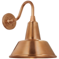 Academy 11" Flynn Barn Light | Soft Copper | 12.5 | 12.5" Soft Copper Bowers Shade