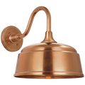 Academy 11" Flynn Barn Light | Soft Copper | 12.5 | 12.5" Soft Copper Rockhouse Shade