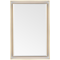 Tricia 24" Illuminated Rectangular Mirror | Hand-Rubbed Antique Brass