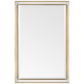 Tricia 24" Illuminated Rectangular Mirror | Modern Iron and Gild