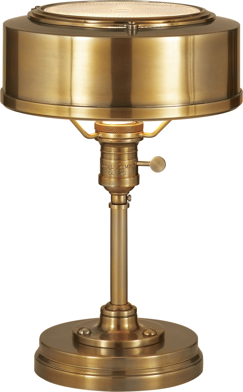 Henley Task Lamp | Hand-Rubbed Antique Brass