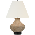 Tahiti 25" Table Lamp | Ash | Linen Shade