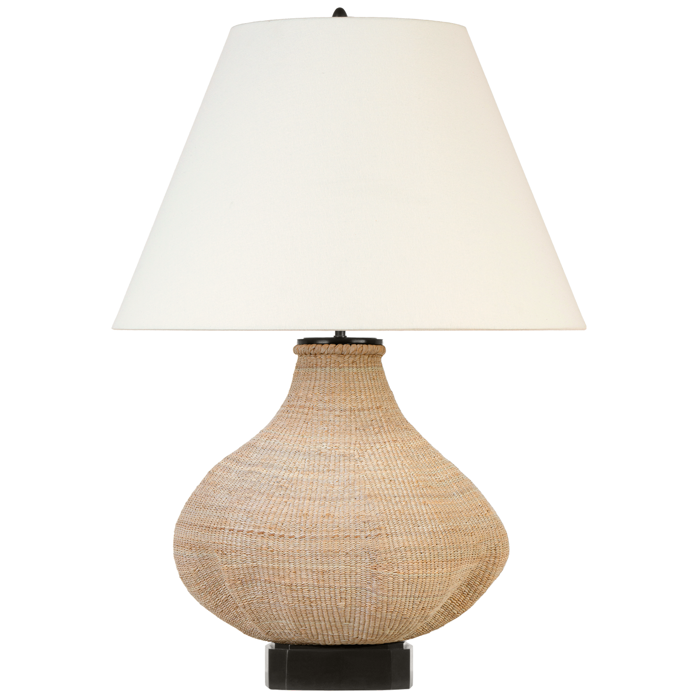 Tahiti 32" Table Lamp | Ash | Linen Shade