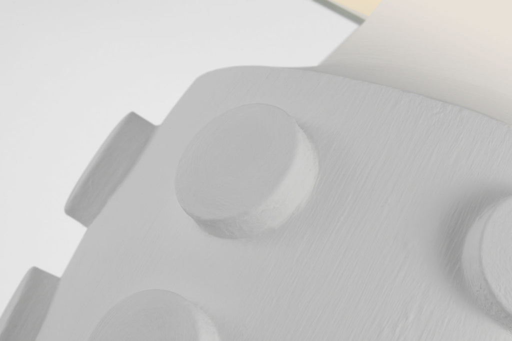 Orly Large Table Lamp | Plaster White | Linen Shade
