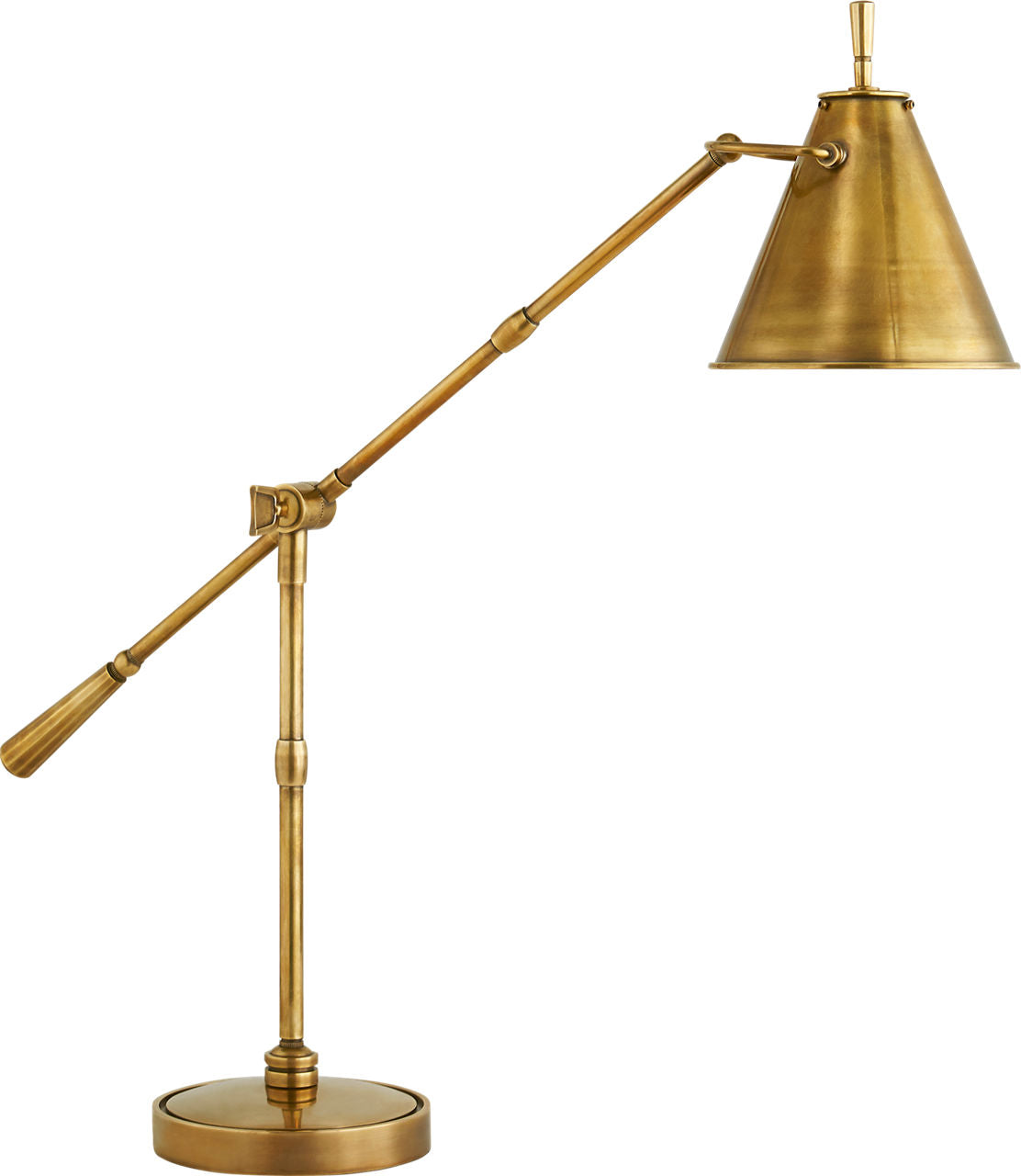 Goodman Table Lamp | Hand-Rubbed Antique Brass