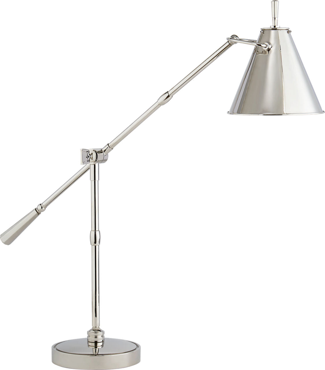 Goodman Table Lamp | Polished Nickel