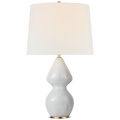 Noppon 30" Table Lamp | Veiled White | Linen Shade