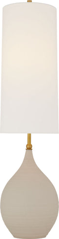 Loren Large Table Lamp | Natural Shell | Linen Shade